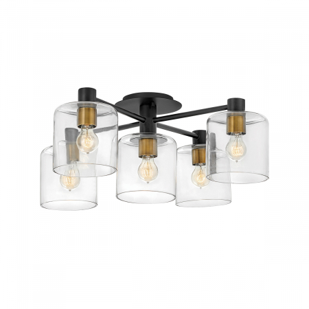 Потолочная люстра Hinkley QN-AXEL5-BK