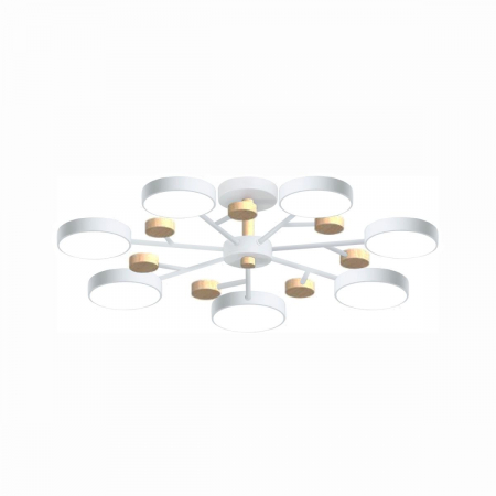 Люстра на штанге LED4U L3205-800 WH