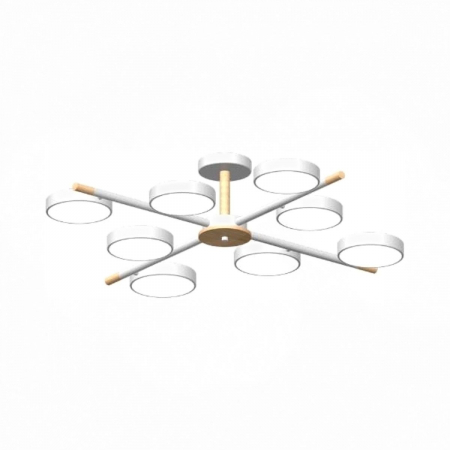 Люстра на штанге LED4U L3209-860 WH