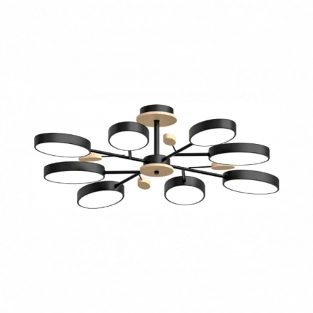 Люстра на штанге LED4U L3221-850 BK