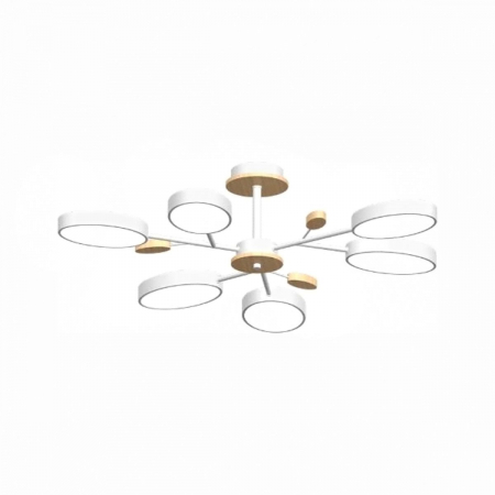 Люстра на штанге LED4U L3220-830 WH