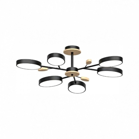 Люстра на штанге LED4U L3220-830 BK