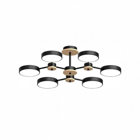 Люстра на штанге LED4U L3216-730 BK