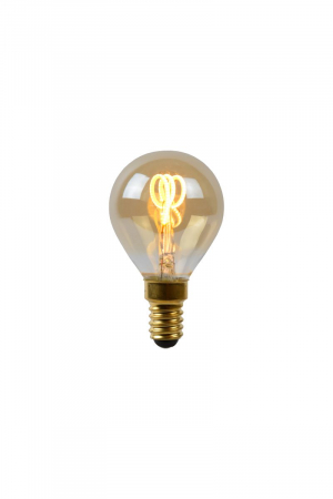 Светодиодная диммируемая лампа Lucide E14 3W 2200K шар 49046/03/62