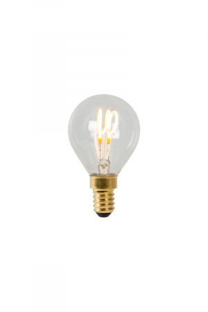 Светодиодная диммируемая лампа Lucide E14 3W 2700K шар 49046/03/60