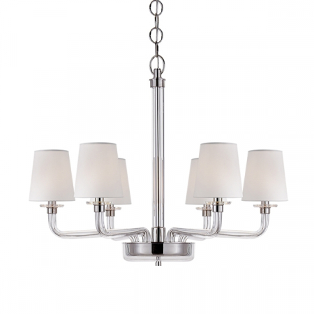 Подвесная люстра Delight Collection BRCH9021-6 nickel
