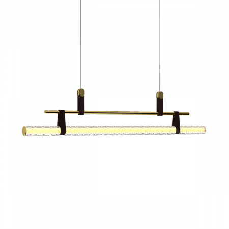 Подвесной светильник Delight Collection 8501P/L brass/clear
