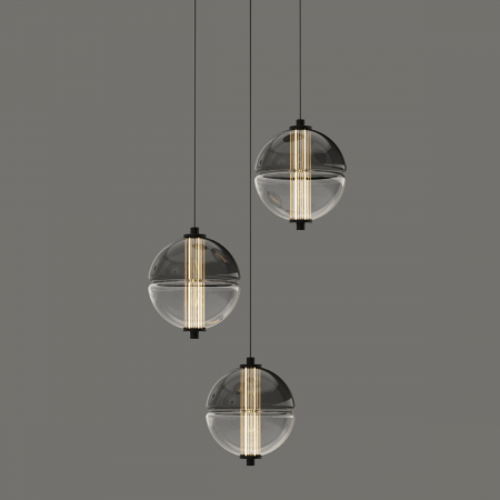 Подвесной светильник Delight Collection MD24022079-3A black/smoky