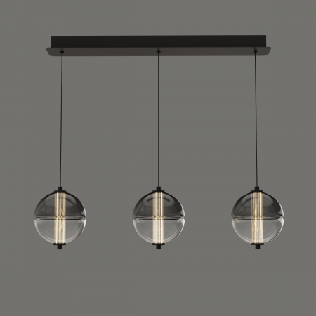 Подвесной светильник Delight Collection MD24022079-3B black/smoky