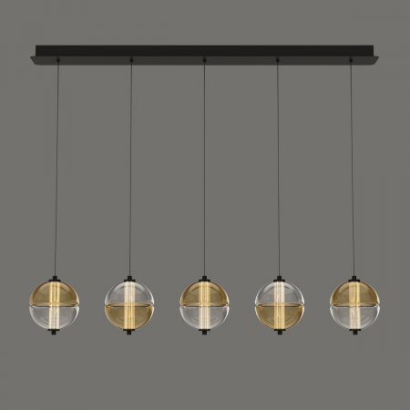 Подвесной светильник Delight Collection MD24022079-5B black/amber