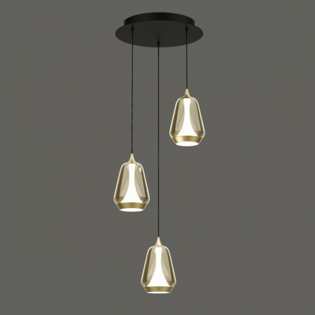 Подвесной светильник Delight Collection MD24001011-3A brass/champagne