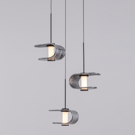 Подвесной светильник Delight Collection MD24020901-3A black/smoky