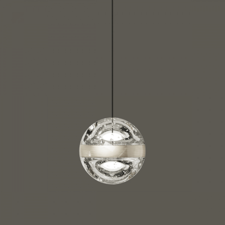 Подвесной светильник Delight Collection Frizzante MD23030088-1A nickel/clear