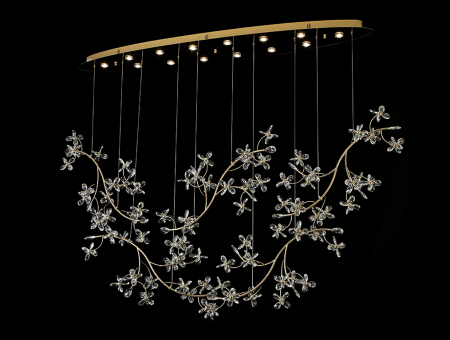 Потолочная люстра Newport Taisia 8330/140 С oval М0070756