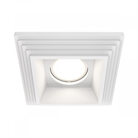 Встраиваемый светильник Maytoni Gyps Modern DL005-1-01-W-1