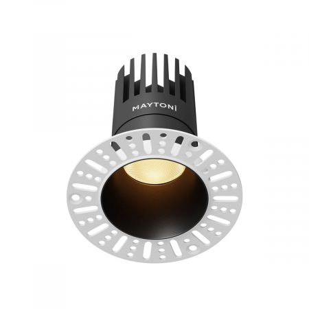 Встраиваемый светильник Maytoni Dip DL122-15W-2.7K-TRS-B