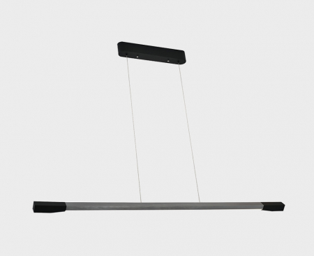 Линейный подвесной светильник Italline IT013-6020 black/silver 3000K