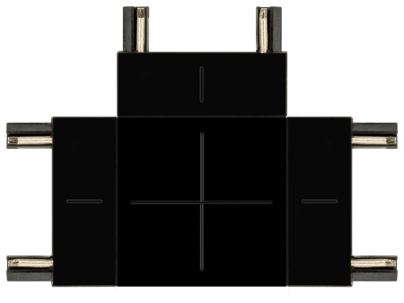 Коннектор Т-образный Эра TRM-S5-CT BK Б0059032