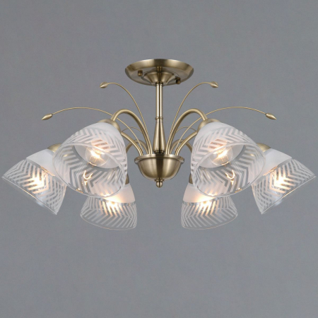 Люстра на штанге Illumico IL0594-6CSQ-25 AB AREZZO