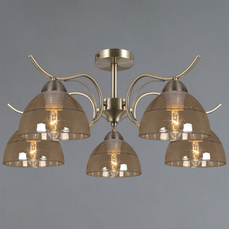 Люстра на штанге Illumico IL0733-5CSQ-25 AB AREZZO