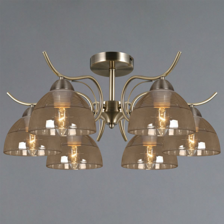 Люстра на штанге Illumico IL0733-6CSQ-25 AB AREZZO