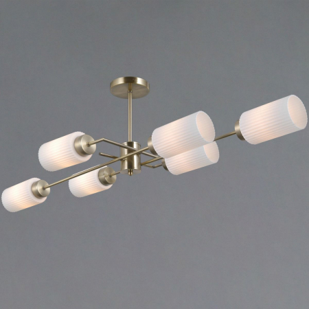 Люстра на штанге Illumico IL0737-6ASQ-25 AB NAPLES