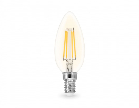 Филаментная светодиодная лампа Ambrella Light Bulbing E14 11W 2700K свеча 351113