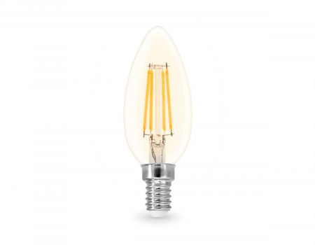 Филаментная светодиодная лампа Ambrella Light Bulbing E14 15W 2700K свеча 351513
