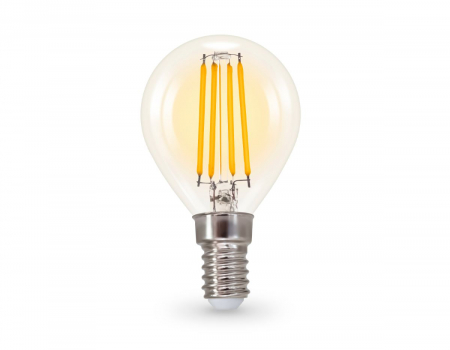 Филаментная светодиодная лампа Ambrella Light Bulbing E14 11W 2700K шар 451133