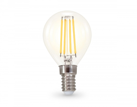 Филаментная светодиодная лампа Ambrella Light Bulbing E14 11W 4000K шар 451134