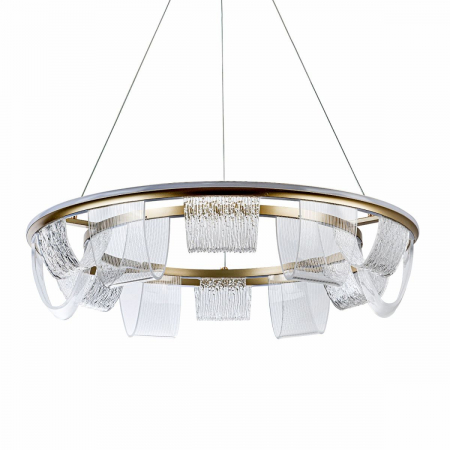 Подвесная люстра LED4U L7706-800 GD