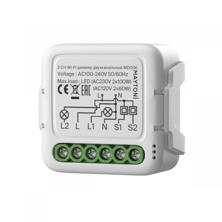 Wi-Fi диммер двухканальный Maytoni MD006