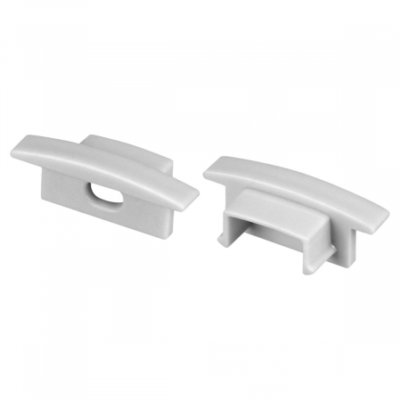 Заглушка Arlight LINE-2308-F SILVER с отверстием 054383