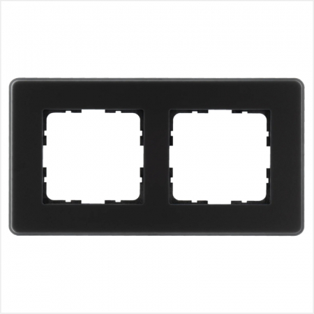 Рамка 2-постовая Jasmart G-Glass G1002GB-RM