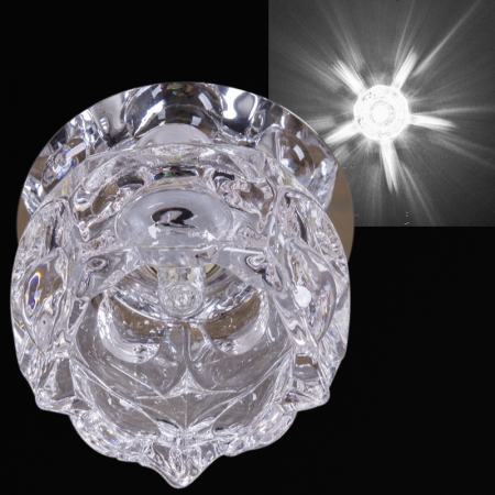 Встраиваемый светильник Reluce 08096-9.0-001H G9 CR