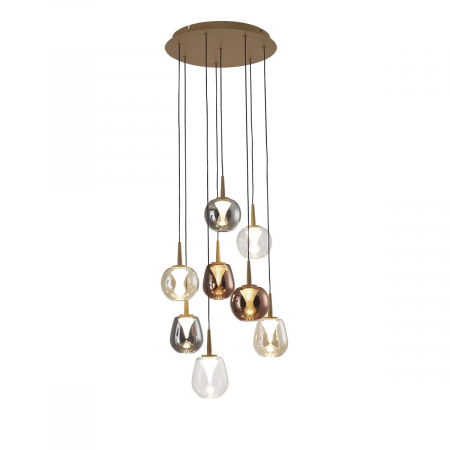 Каскадная люстра Mantra Andromeda 8933+8PL