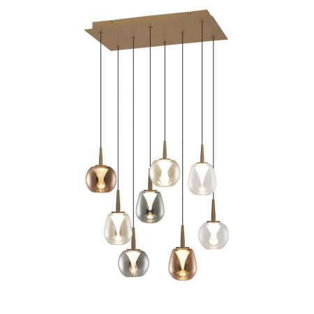 Каскадная люстра Mantra Andromeda 8934+8PL