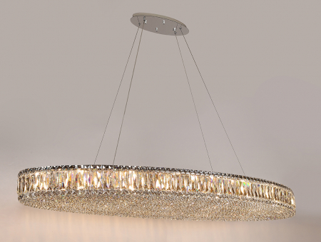 Подвесная люстра Newport Valencia 8458+14/S chrome М0070387