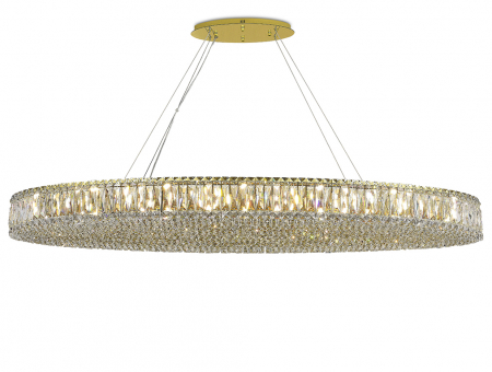 Подвесная люстра Newport Valencia 8458+14/S gold М0070388