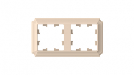 Рамка 2-ая, универсальная Systeme Electric AtlasDesign Antique Песочный ATN101202