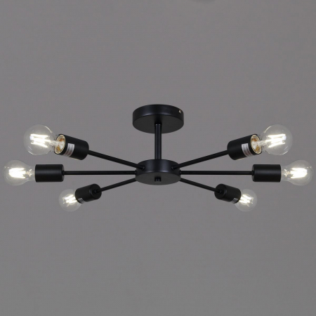 Люстра на штанге Reluce 01732-0.3-06 BK