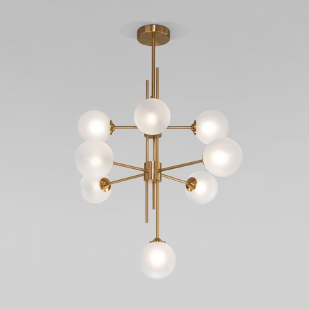 Люстра на штанге Eurosvet Volver 50383 латунь Smart a066796