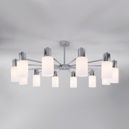 Люстра на штанге Eurosvet Vegga 70160/12 хром Smart a057112
