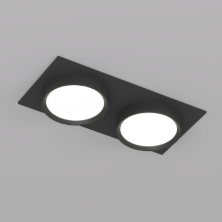 Встраиваемый светильник Denkirs Flat DK2092-BK