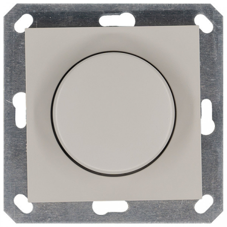 Диммер с накладкой 30-400W, 1gang 2way, цвет Тауп Jasmart G4012T