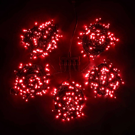 Комплект 5 красных нитей Laitcom (LTC) KDD1000BLW-11-1R