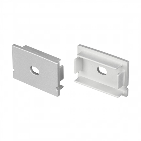 Заглушка Arlight LINE-3020 SILVER с отверстием 057058