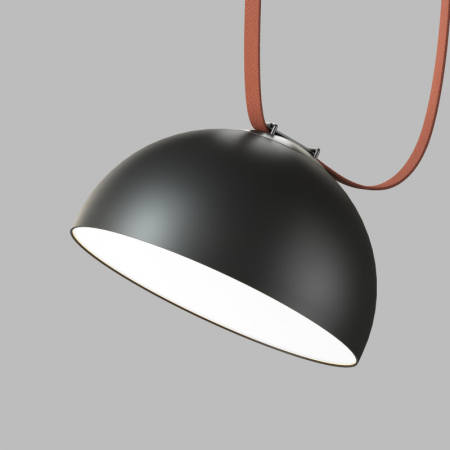 Трековый однофазный светильник Denkirs Belty Flow DK5562-BK