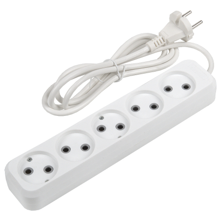 Удлинитель бытовой General GES-10-2x075-5-15m 470083