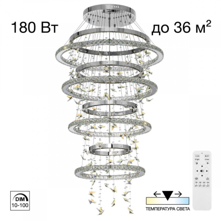 Подвесная люстра Citilux Etera CL322090